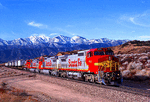 Atchison, Topeka & Santa Fe (ATSF) Dash 8-40CW